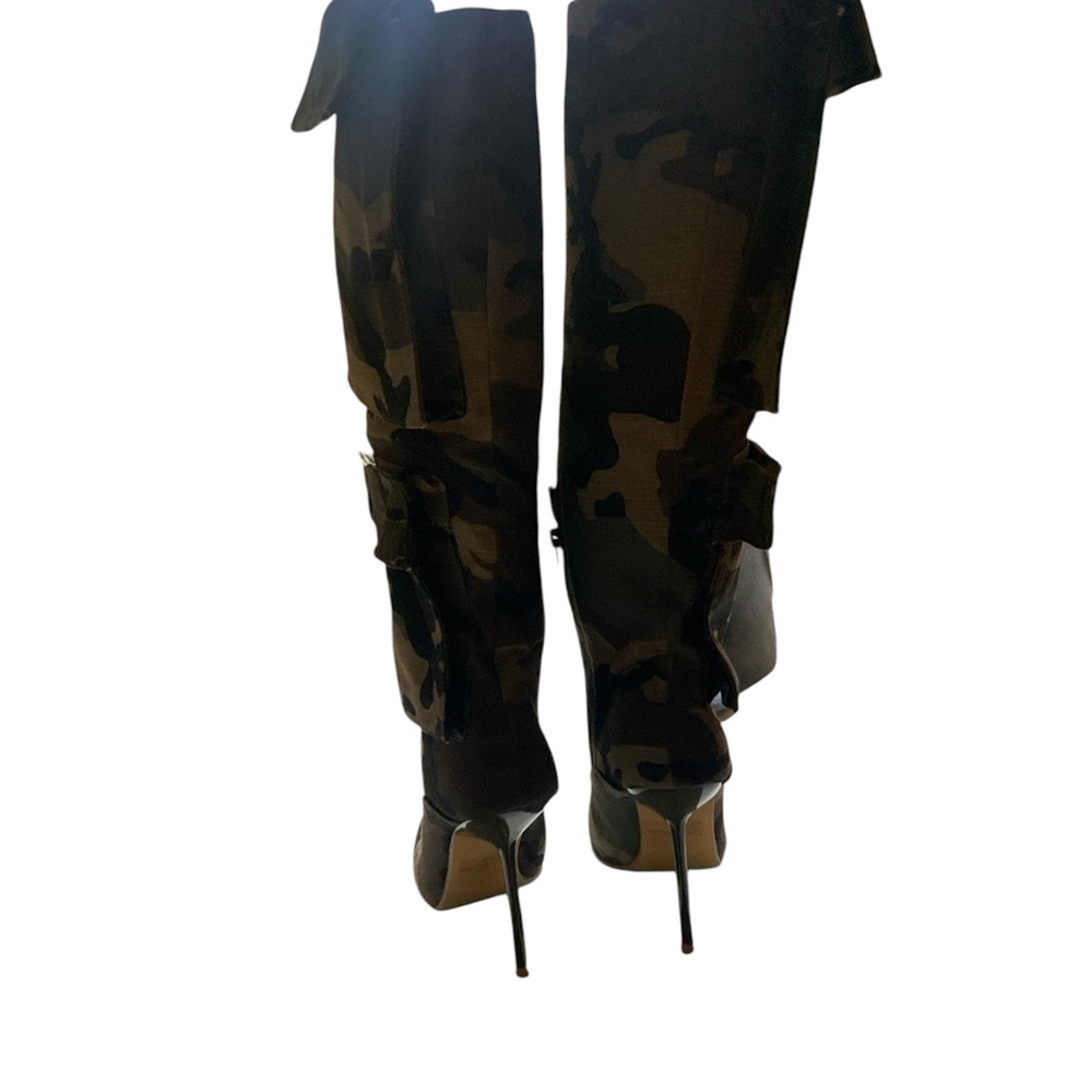 Camouflage Over-the-Knee Boots - Picture 2 of 4